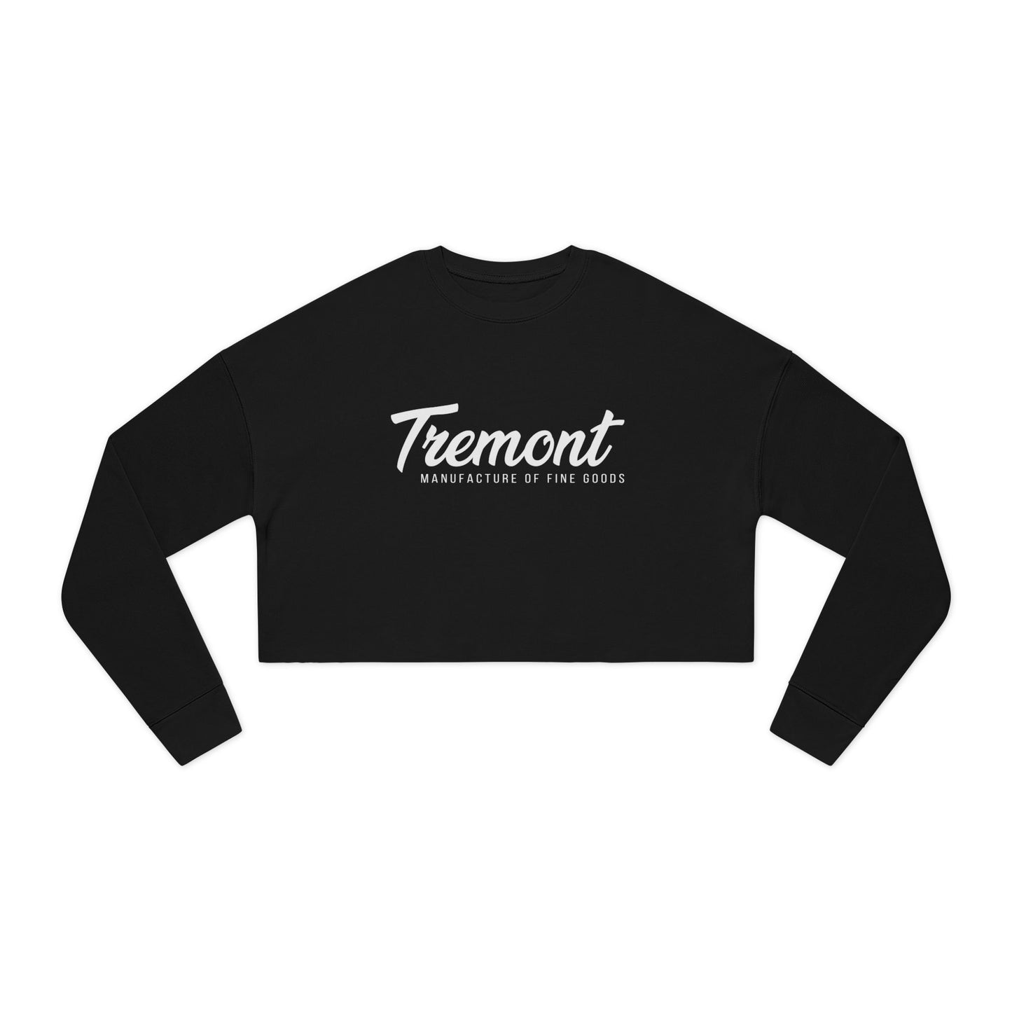 Stylish Women's Cropped Sweatshirt - Tremont Fine Goods