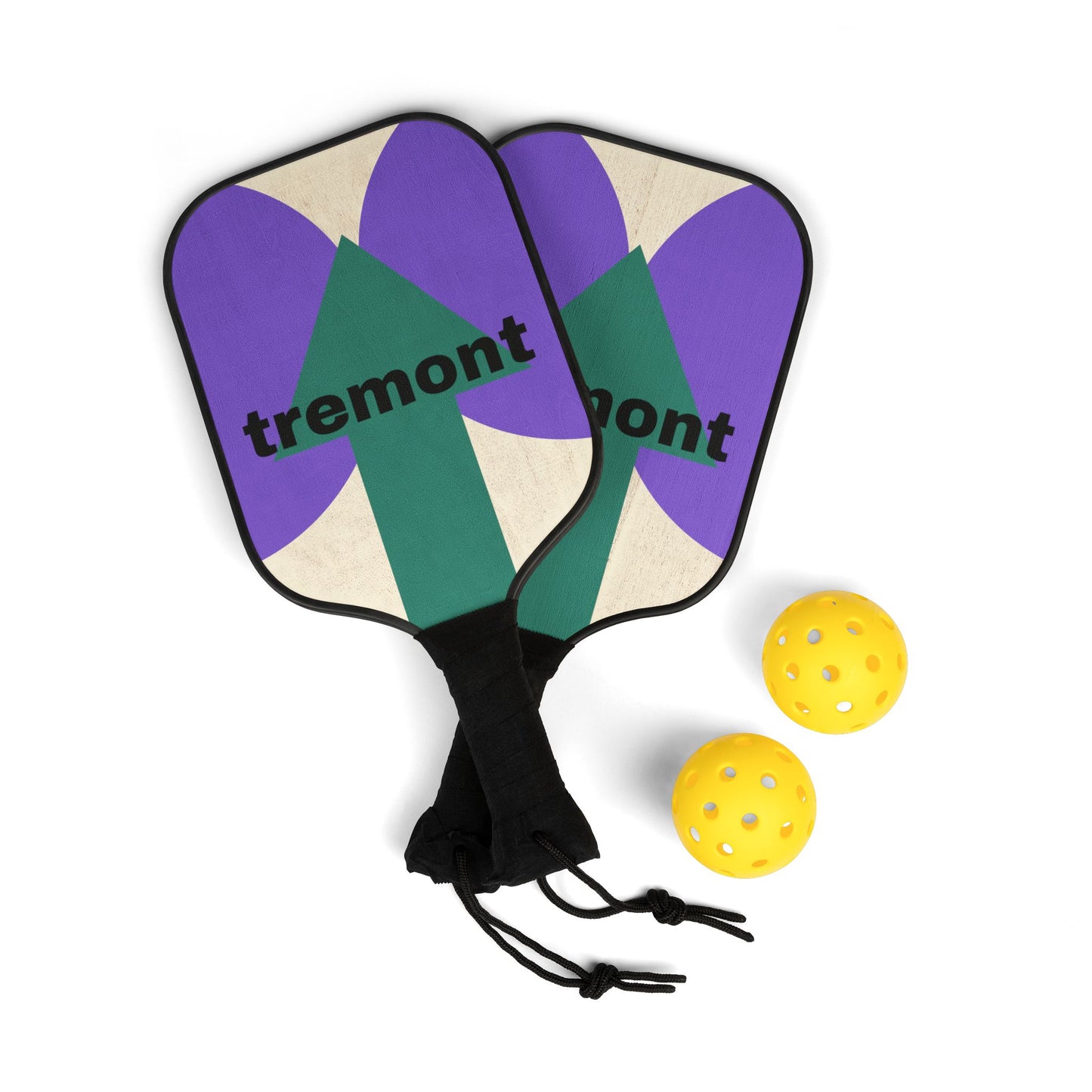 Pickleball Paddle Set with Vibrant Arrow Design - Perfect for Sports Enthusiasts