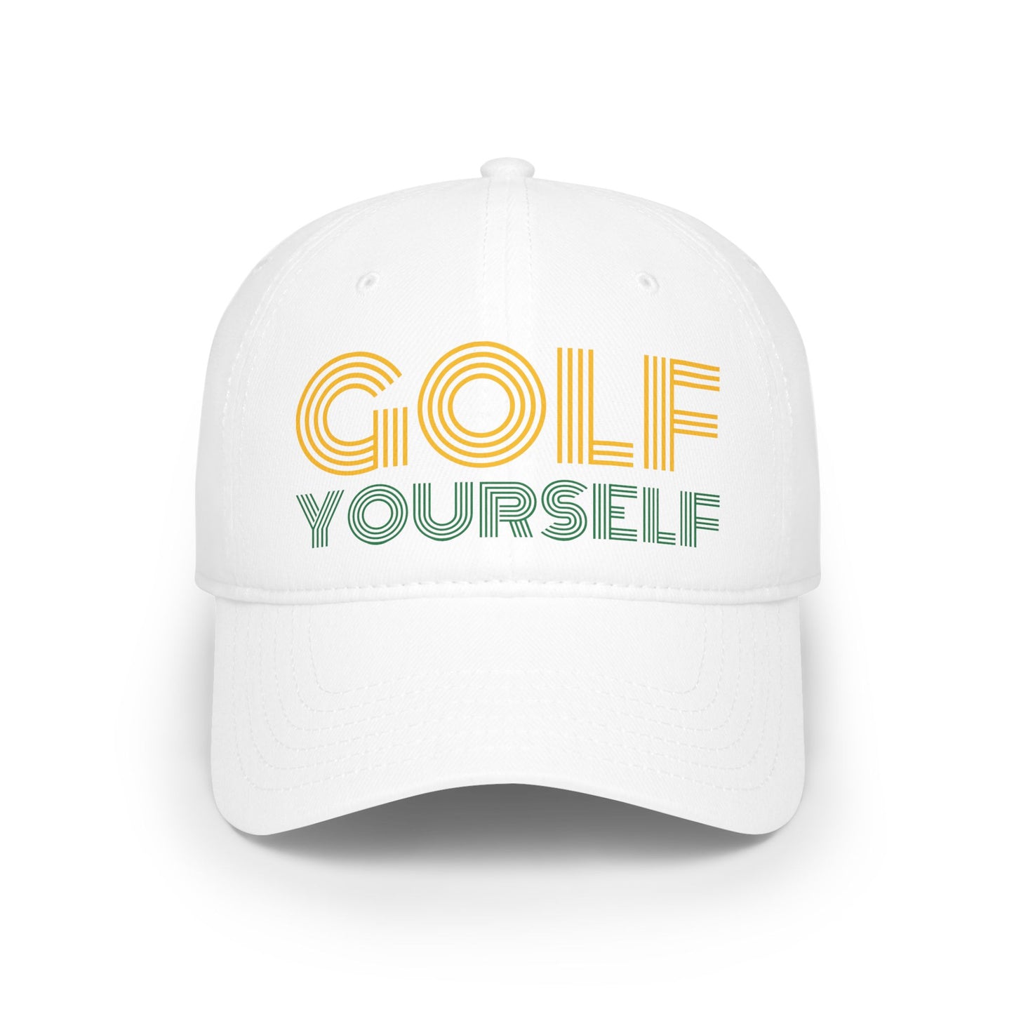 Golf Yourself - Low Profile Baseball Cap - Fun for Golf Lovers