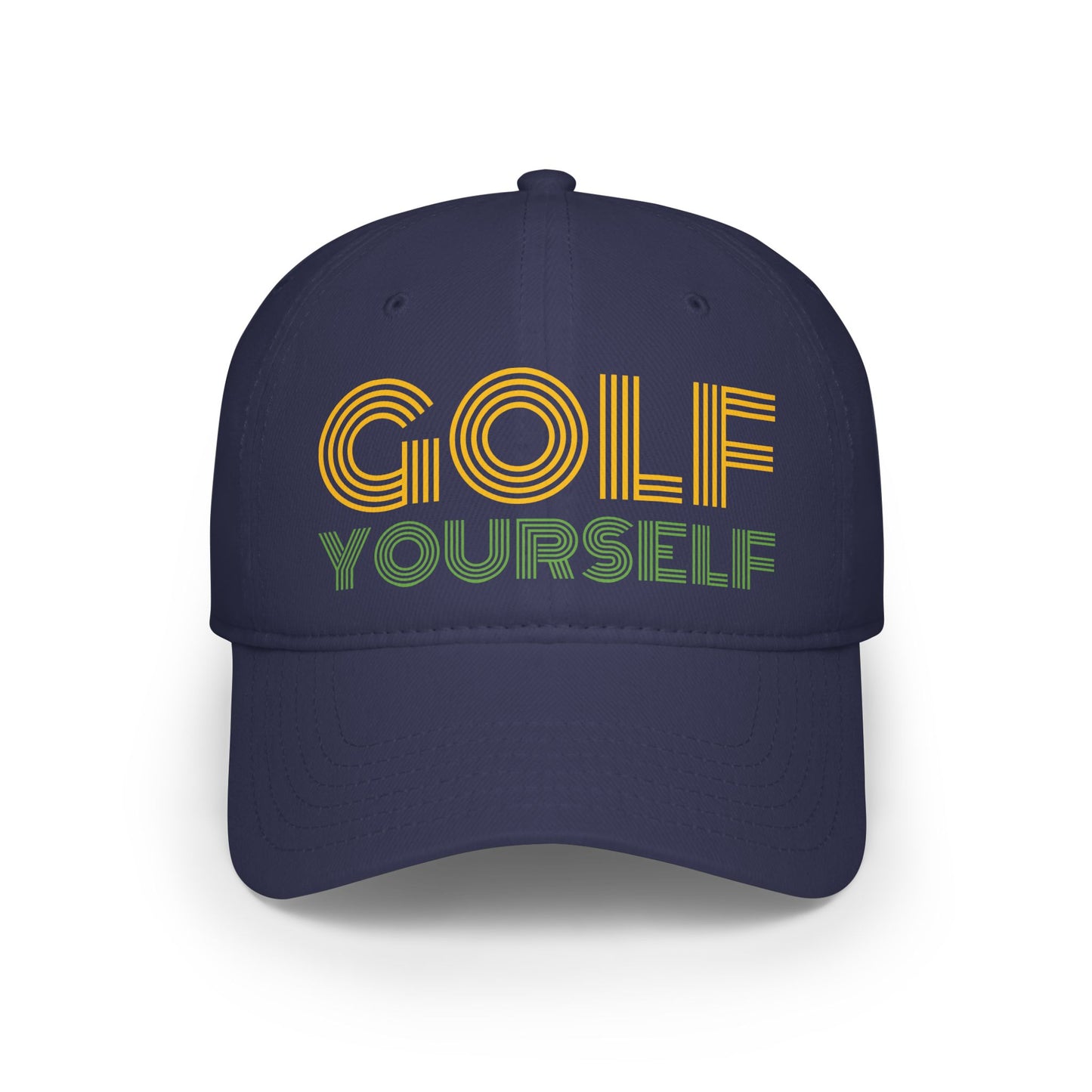 Golf Yourself - Low Profile Baseball Cap - Fun for Golf Lovers