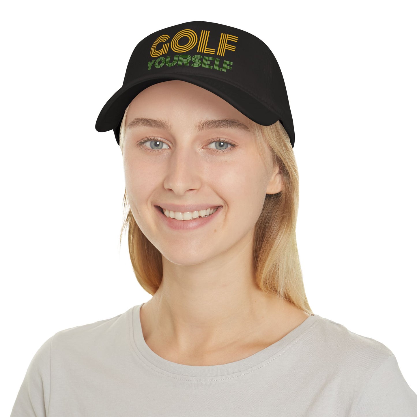 Golf Yourself - Low Profile Baseball Cap - Fun for Golf Lovers