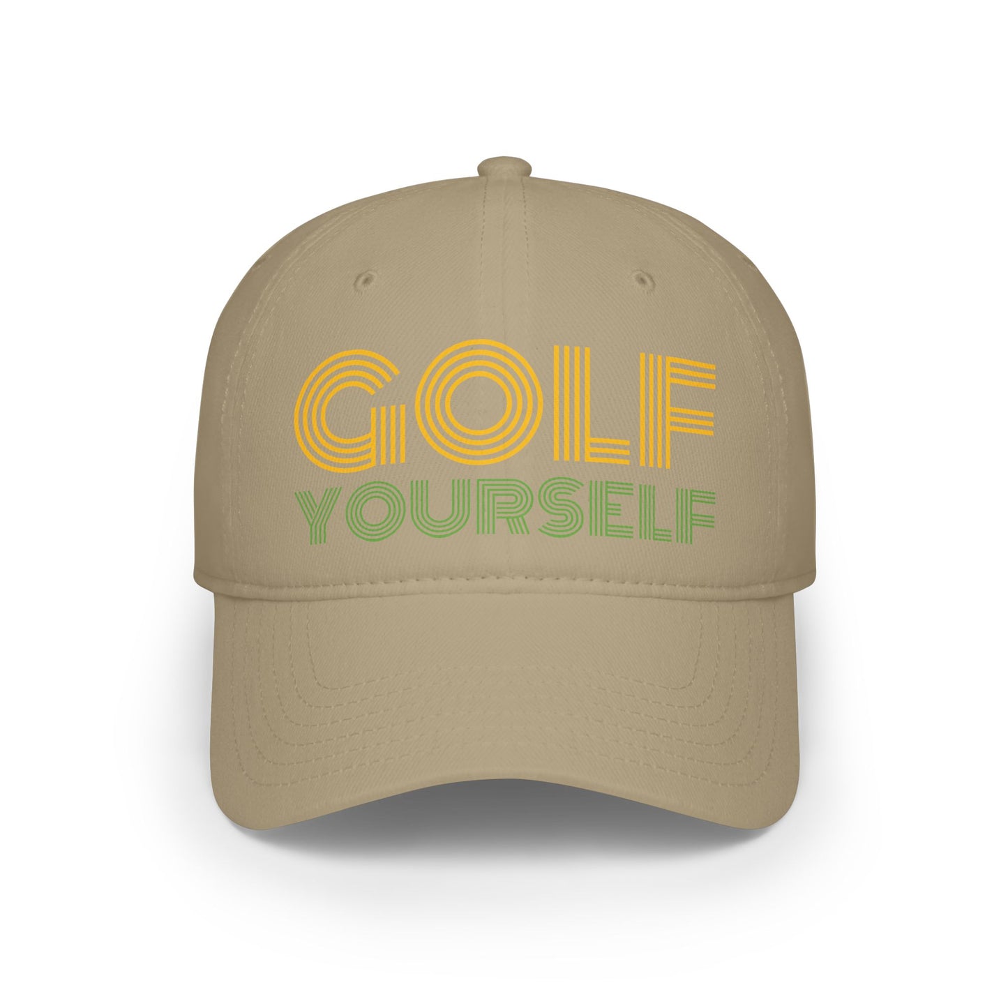 Golf Yourself - Low Profile Baseball Cap - Fun for Golf Lovers