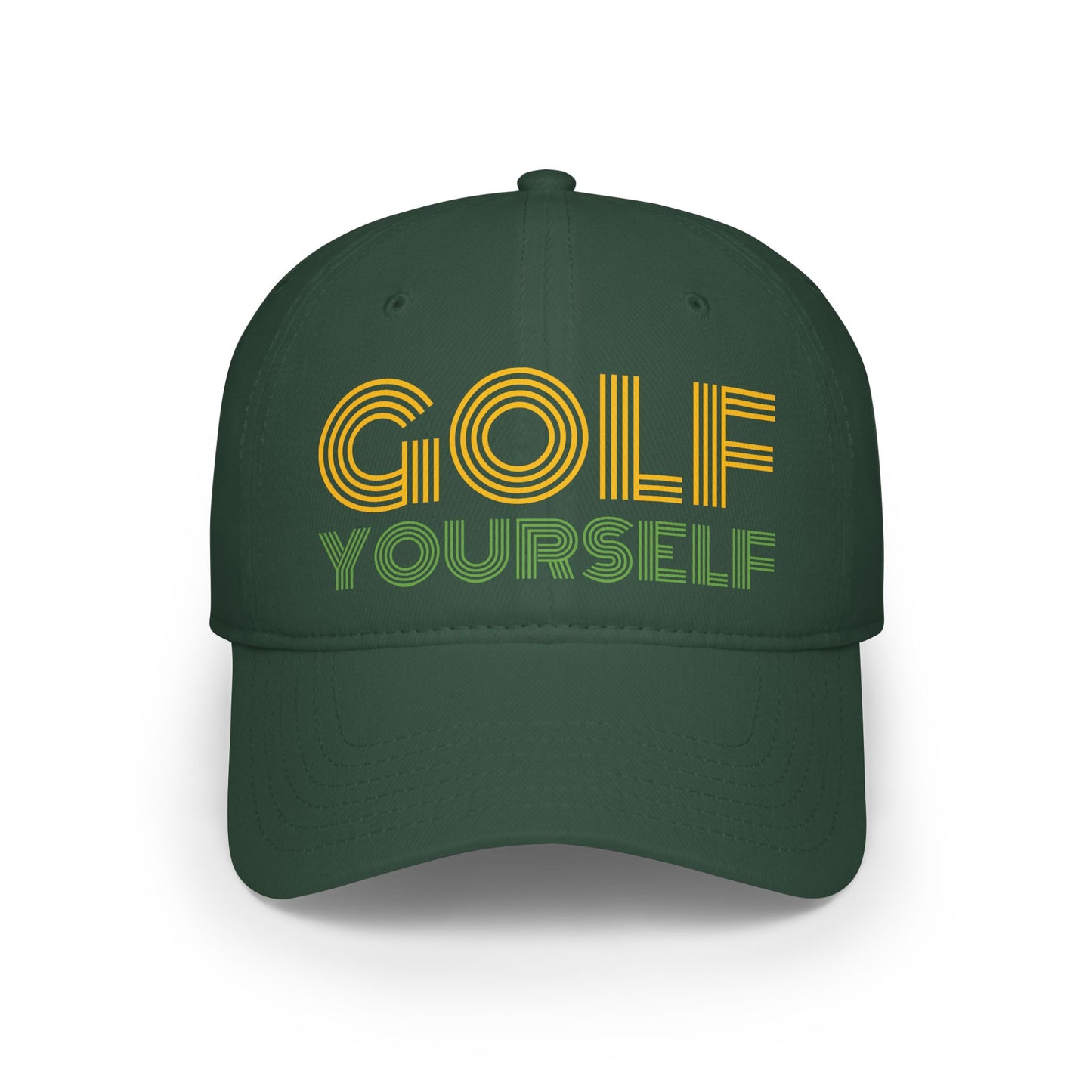 Golf Yourself - Low Profile Baseball Cap - Fun for Golf Lovers