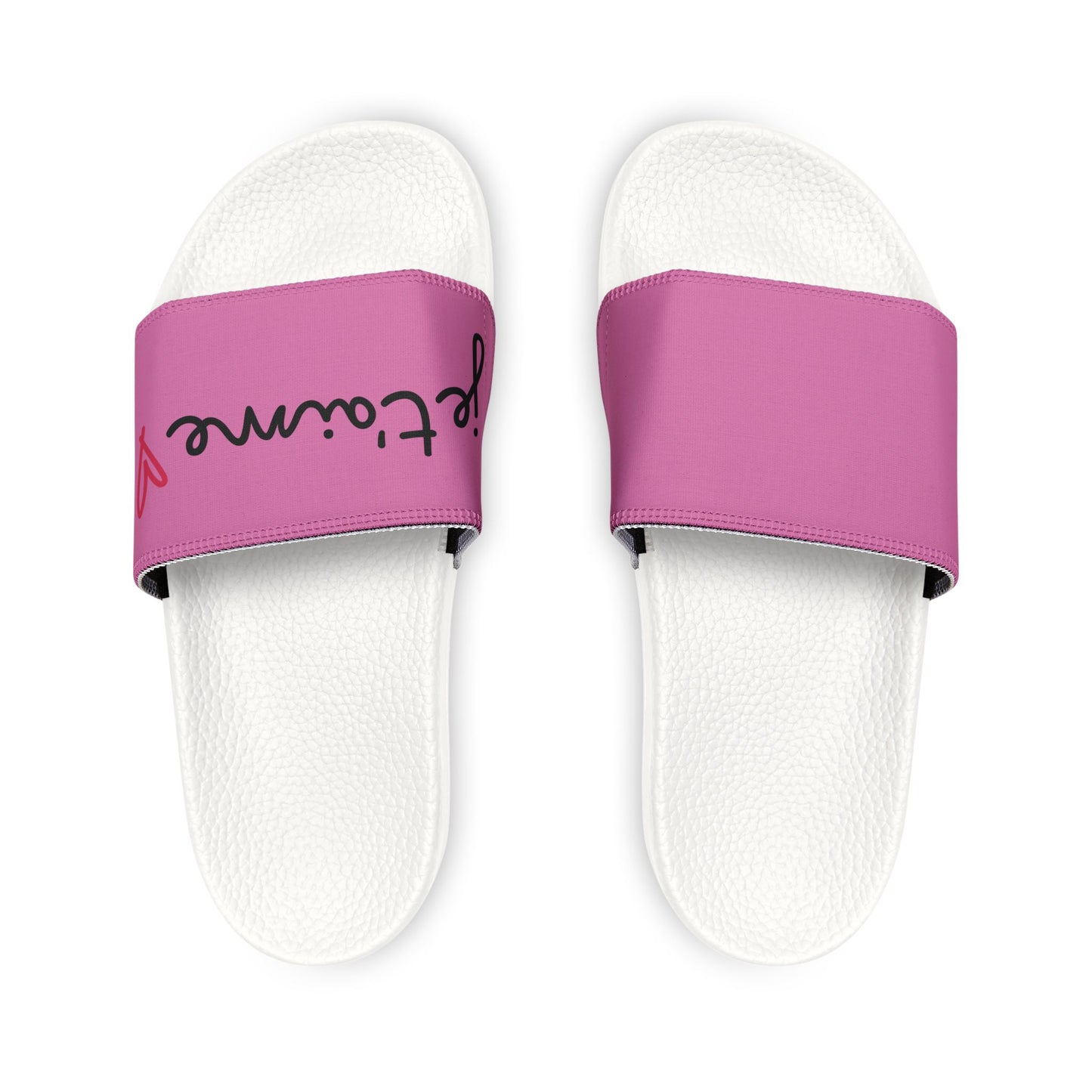 Stylish Women's Je t’aime Sandals - Comfortable Summer Slide in Pink