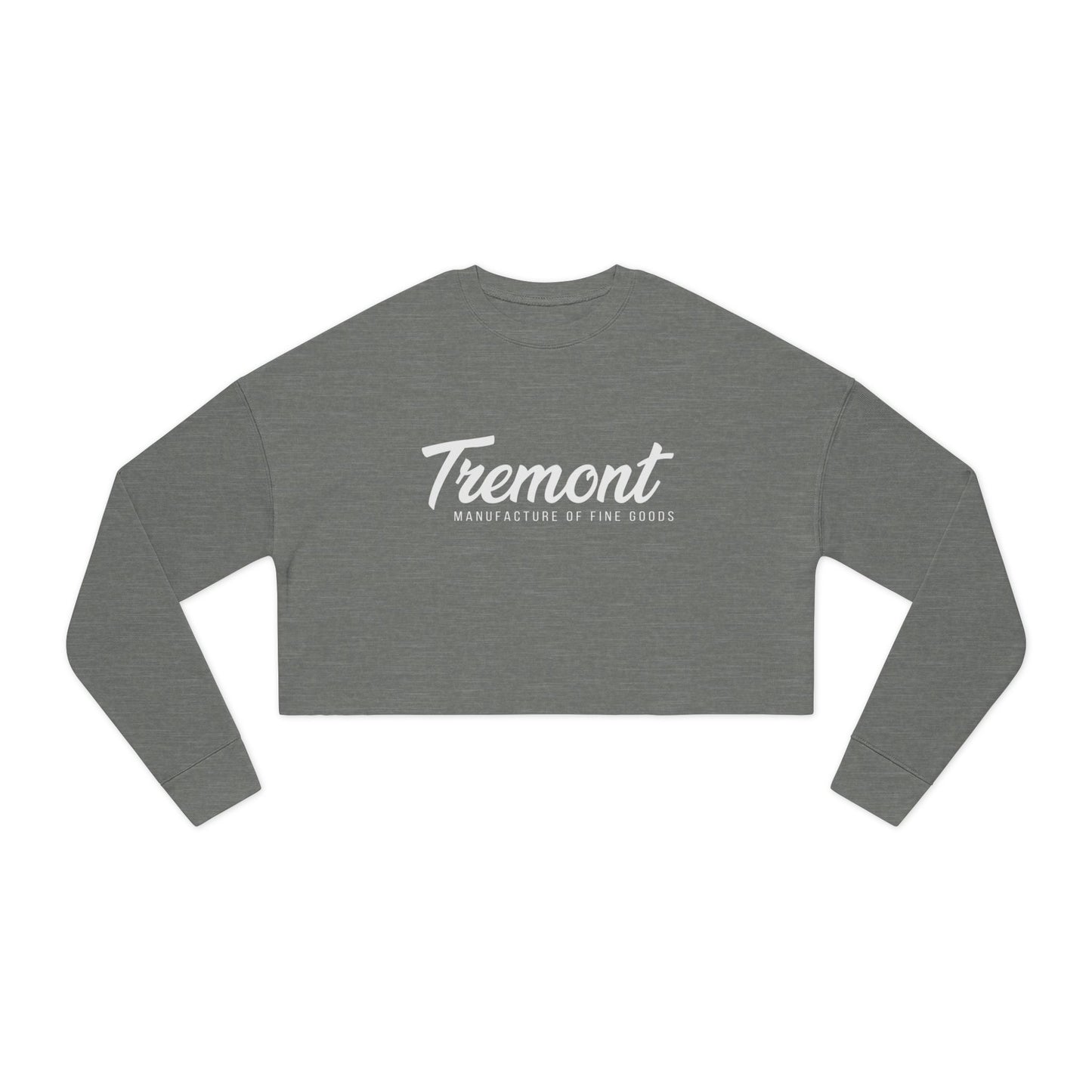 Stylish Women's Cropped Sweatshirt - Tremont Fine Goods
