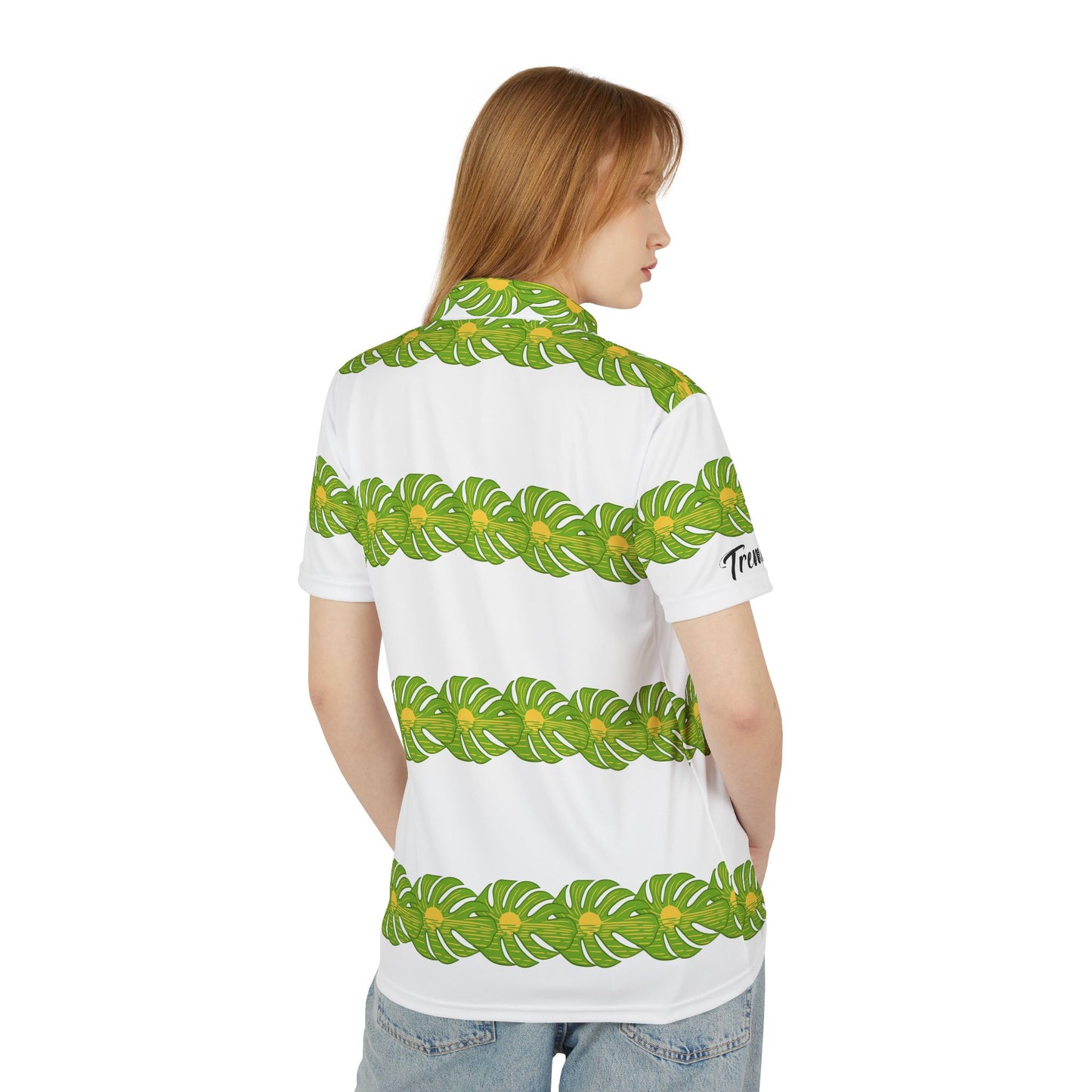 Tropical Flower Polo Shirt