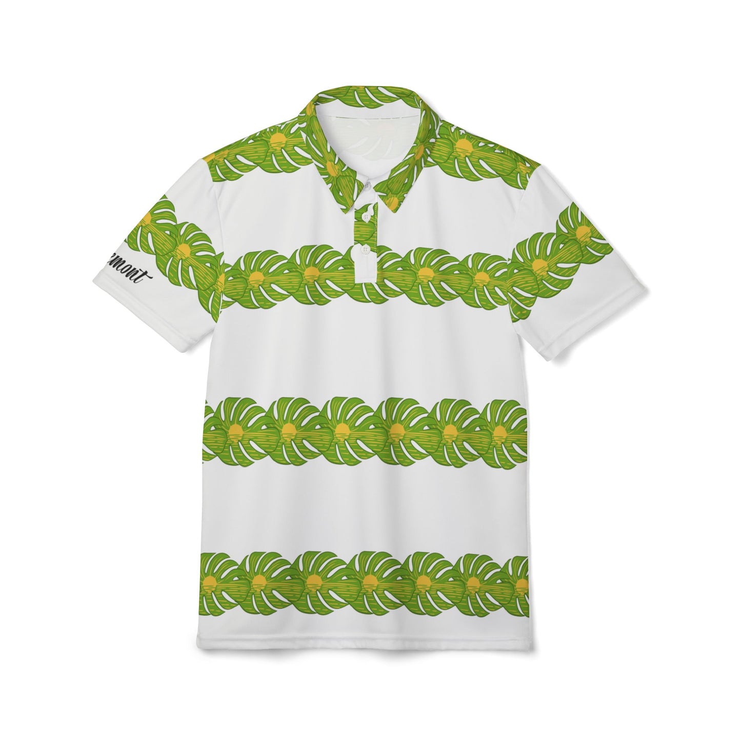 Tropical Flower Polo Shirt