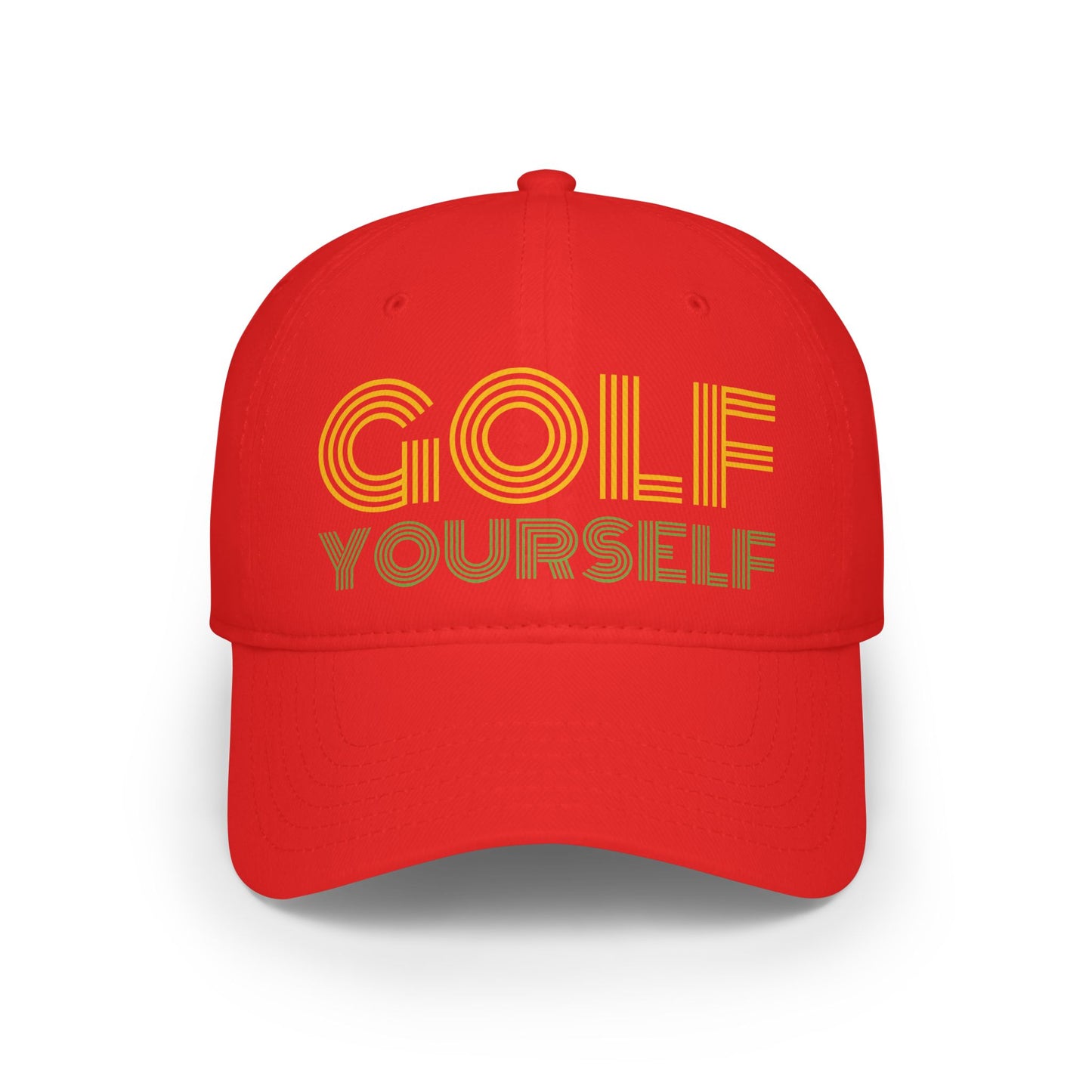 Golf Yourself - Low Profile Baseball Cap - Fun for Golf Lovers
